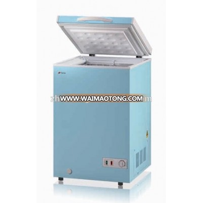 Small volume deep freezing chest freezer for ice cream tricycle bike